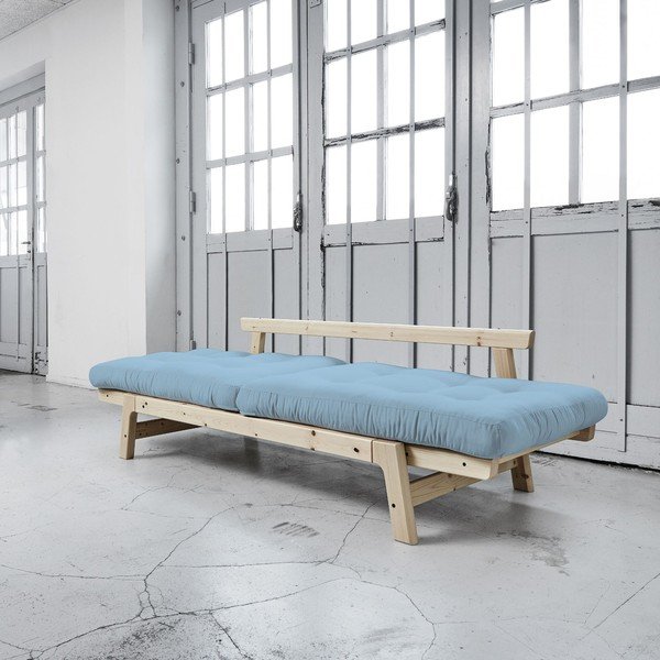 Sofa lova "Karup Step Natural/Celeste-image-2