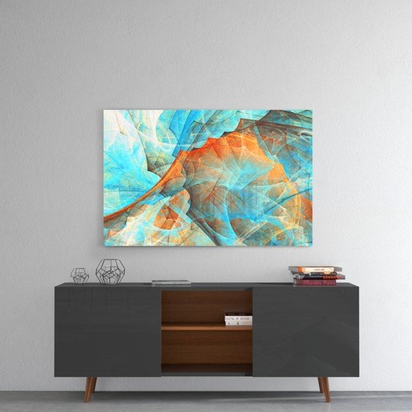 Paveikslas ant stiklo Insigne Colored Nets, 110 x 70 cm-image-1