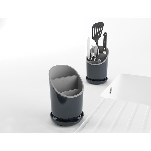 Pilkas stalo įrankių ir virtuvės įrankių laikiklis Joseph Joseph Dock-image-2