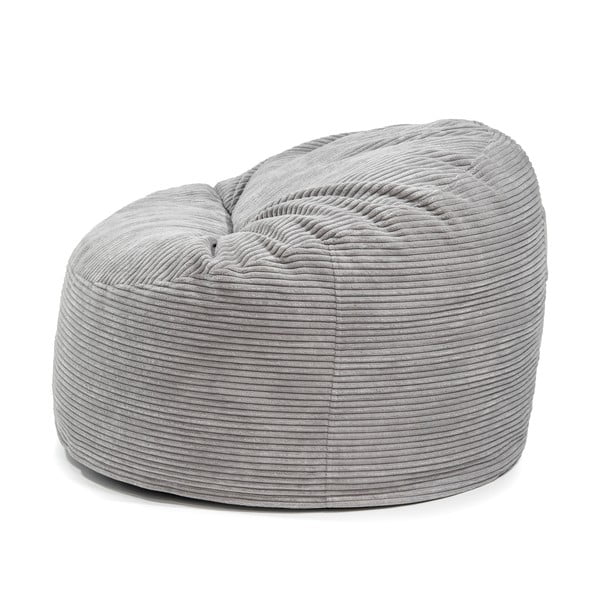 Tamsiai pilkos spalvos iš kordinio velveto vaikiškas sėdmaišis Om 85 – SLOWDOWN-image-3