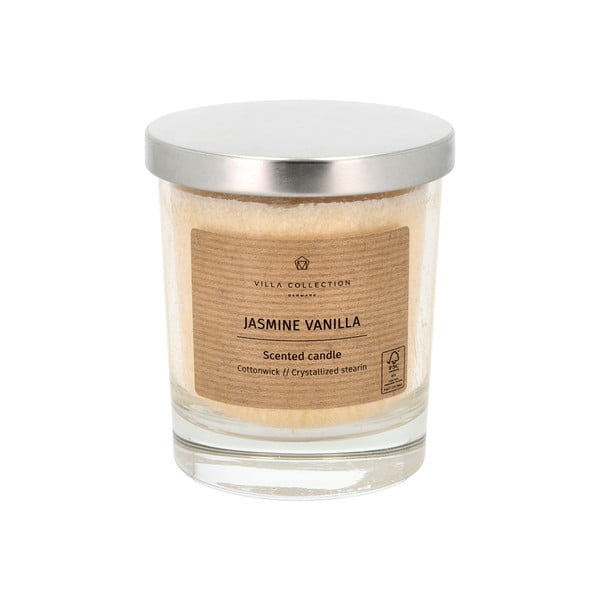 Aromatinė žvakė degimo laikas 40 h Kras: Jasmine & Vanilla – Villa Collection