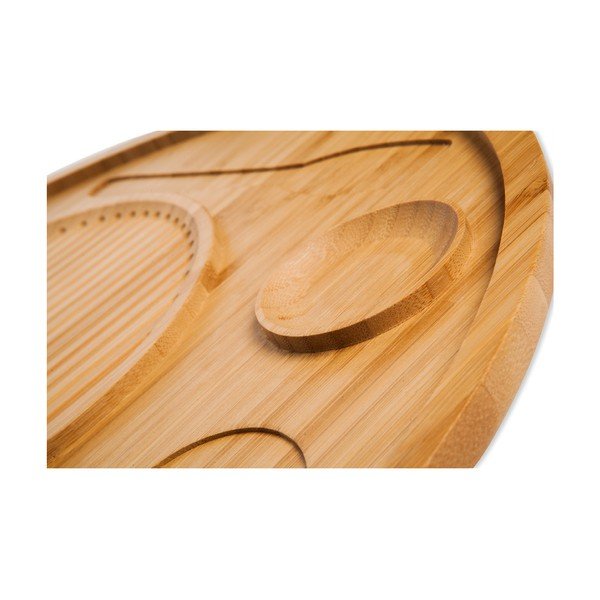 Bambukinė serviravimo lėkštė "Bambum Teodora", ø 38 cm-image-3