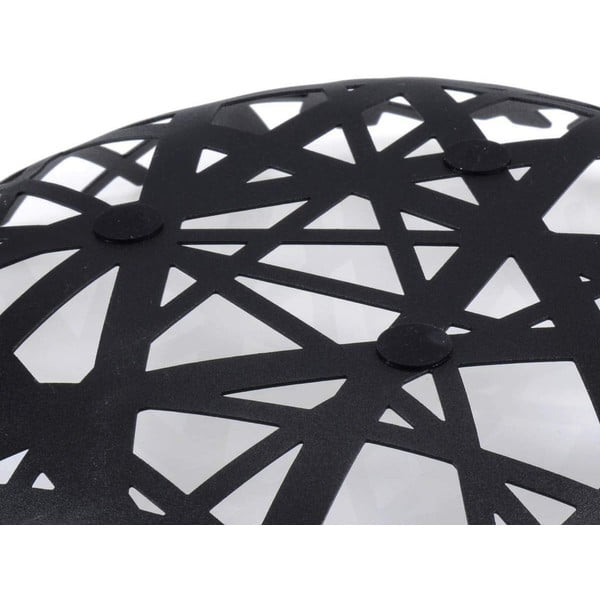 Juodas vaisių dubuo YAMAZAKI Tower, ø 26 cm-image-1