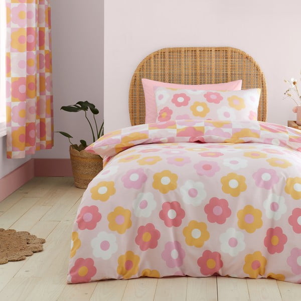 Viengulė vaikiška patalynė 135x200 cm Retro Daisy – Catherine Lansfield