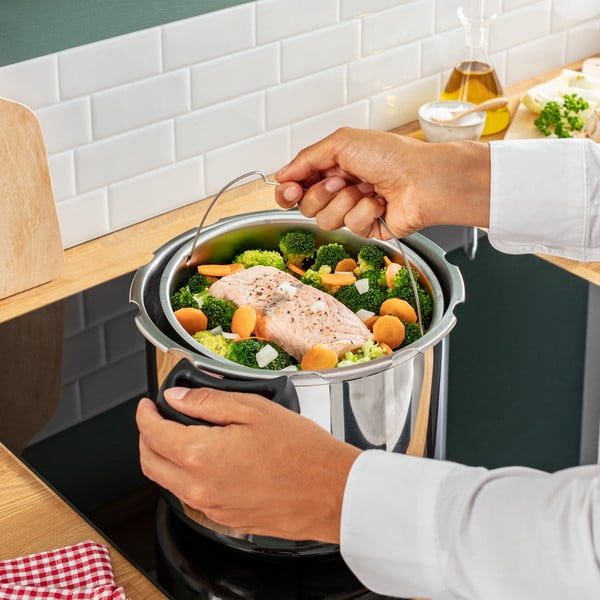 Greitpuodis puodas iš nerūdijančio plieno 6 l Clipso Minut Easy P4620768 – Tefal-image-2