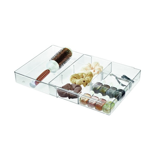 Stalčių organizatorius iš plastiko Crystalline – iDesign/The Home Edit-image-4