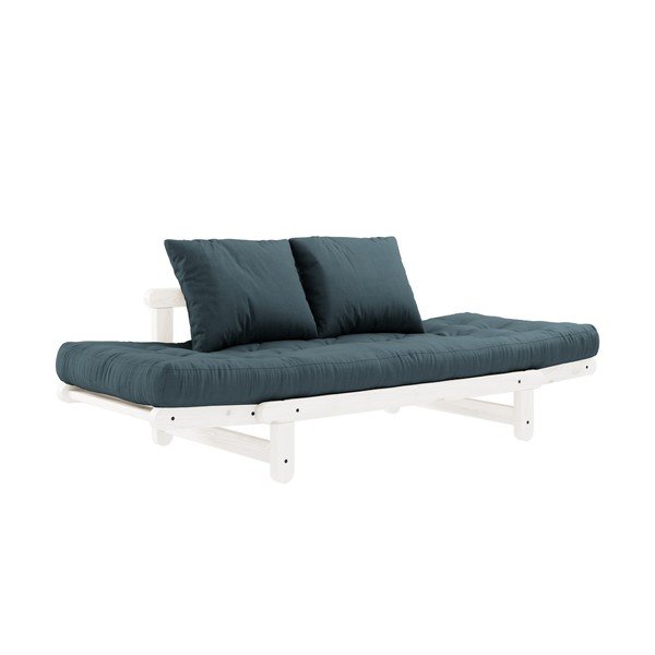 Sulankstoma sofa Karup Design Beat White/Petroleum-image-4
