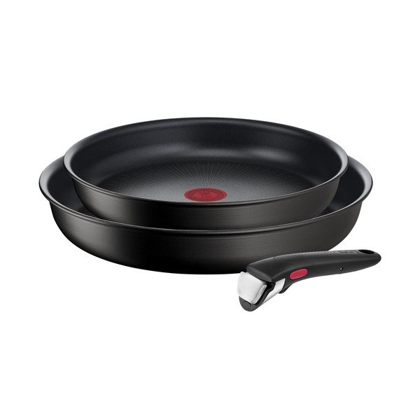 Keptuvės 2 vnt. su nelimpančia danga/su nuimama rankena ø 26 cm Ingenio Unlimited L7639032 – Tefal