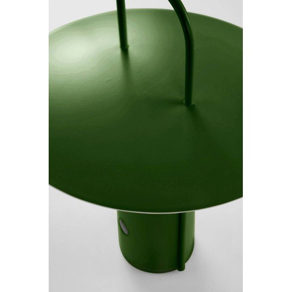 Žalios spalvos iš metalo stalinis šviestuvas LED su pritemdymo funkcija (aukštis 24 cm) Venna – Jotex-image-3