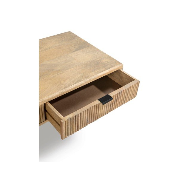 Natūralios spalvos iš mango masyvo kavos staliukas 60x120 cm Mundra – MOME-image-4