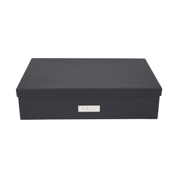 Tamsiai pilka dėžutė su skyreliais Bigso Box of Sweden Jakob-image-2