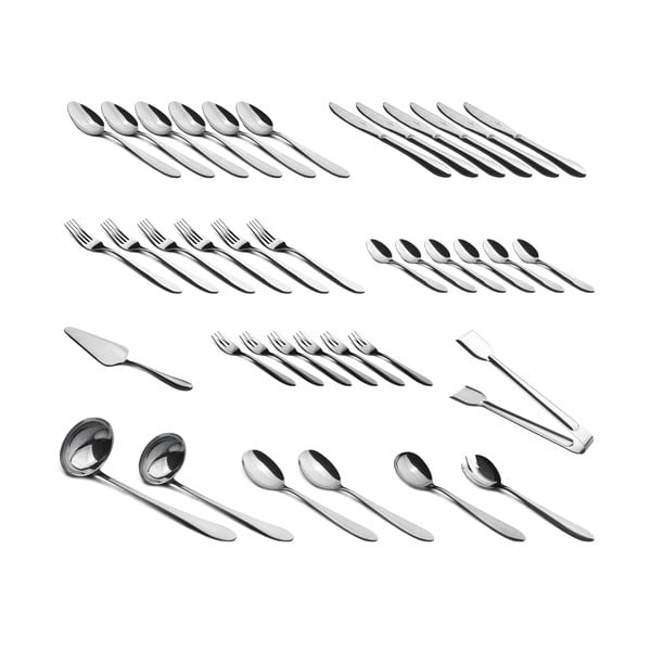 Nerūdijančio plieno stalo įrankiai 38 vnt. Jumbo - BerlingerHaus