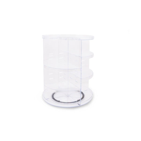 Permatomas plastikinis vonios kambario organizatorius kosmetikai - Hermia-image-3