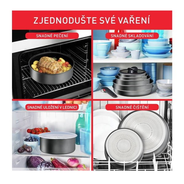 Aliuminio indų rinkinys 20 vnt. Ingenio Daily Chef On - Tefal-image-2
