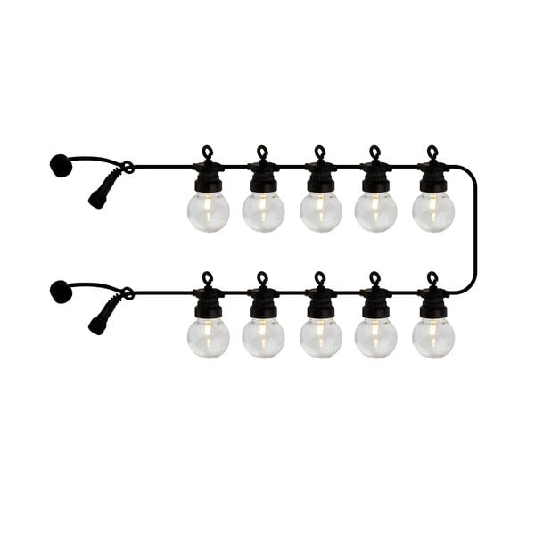Šviečiančios girliandos pratęsimas lempučių skaičius 10 vnt. ilgis 300 cm Lucas Clear – Sirius-image-1