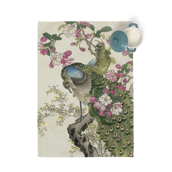 2 medvilninių virtuvinių rankšluosčių rinkinys Happy Friday Basic Japonais, 70 x 50 cm-image-1