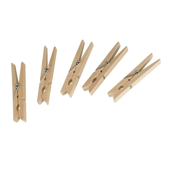 50 medinių skalbinių sekgtukų rinkinys Wenko Pegs-image-2