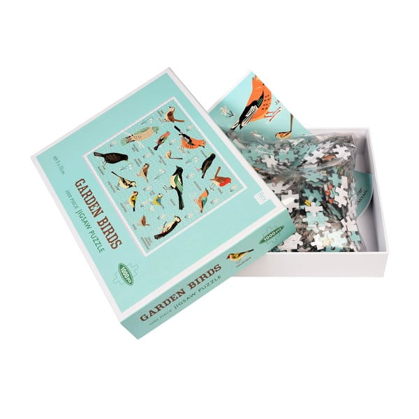 Dėlionė (vienetų skaičius 1000) Garden Birds – Rex London-image-3