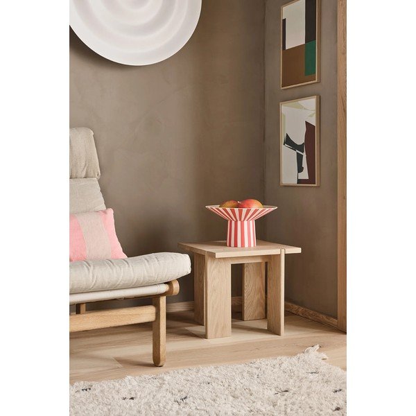 Iš ąžuolo masyvo šoninis stalas 40x40 cm Oy – OYOY Living Design-image-1
