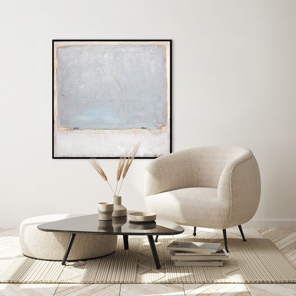 Paveikslas tapyba rankomis (tapyba) 100x100 cm Blue Inside    – Malerifabrikken-image-1