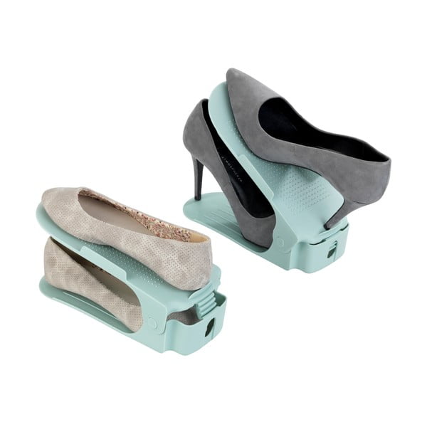 8 turkio spalvos reguliuojamų batų lentynų rinkinys Wenko-image-4