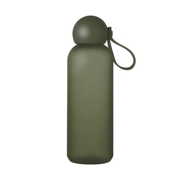 Žalios spalvos iš perdirbto plastiko butelis Kelioninis buteliukas 650 ml Tom – Sagaform