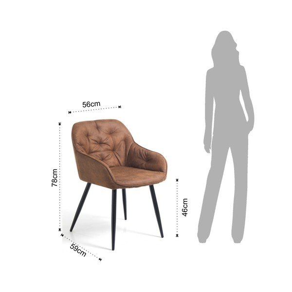 2 "Tomasucci Lovely" minkštų kėdžių rinkinys-image-2