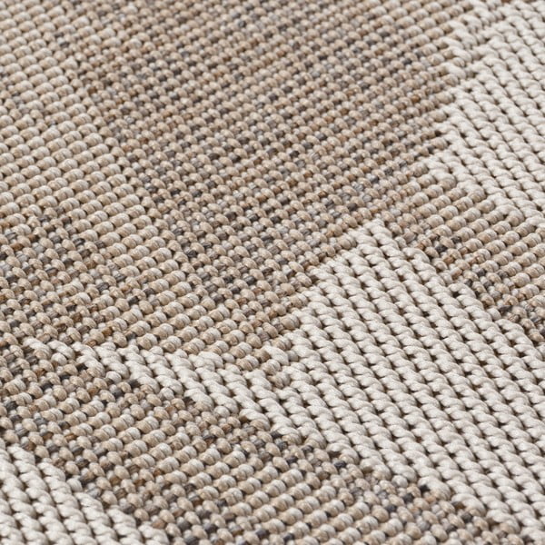 Smėlio spalvos apvalios formos lauko ir vidaus kilimas ø 120 cm Desert 1302 – Ayyildiz Carpets-image-2