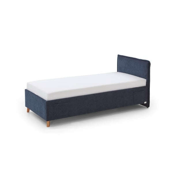Vaikiška lova tamsiai mėlynos spalvos su sandėliavimo vieta 120x200 cm Fun – Meise Möbel