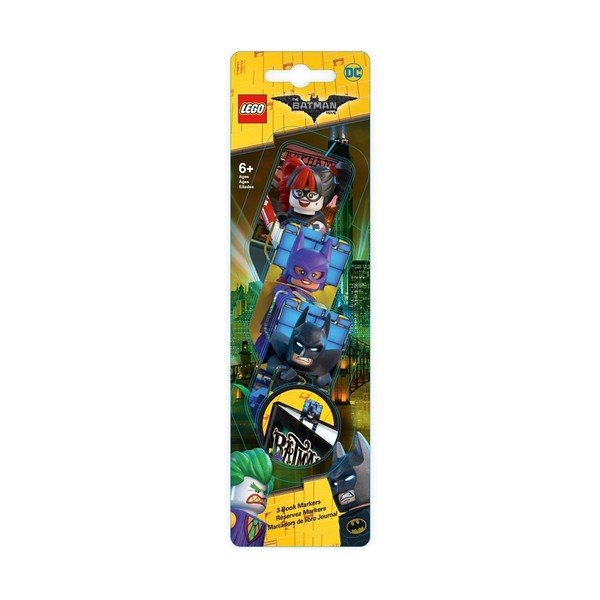 3 LEGO® Batman knygų skirtukų rinkinys-image-1