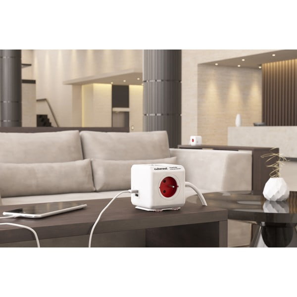Kištukinis lizdas 13 cm PowerCube Extended USB – Cubenest-image-4