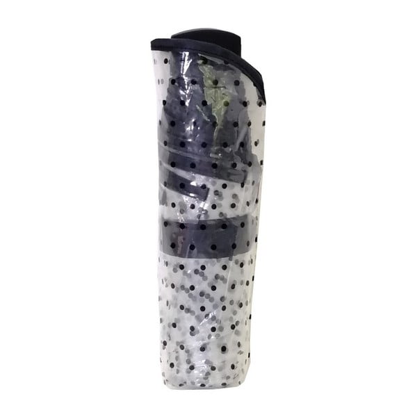 Skaidrus sulankstomas skėtis Ambiance Black Polka Dots, ⌀ 97 cm-image-1