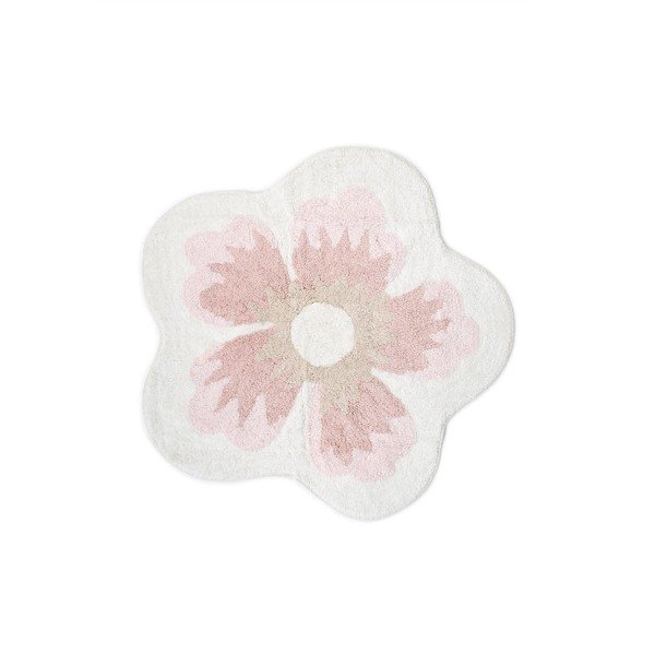 Rožinis medvilninis vonios kilimėlis Irya Home Collection Lavin