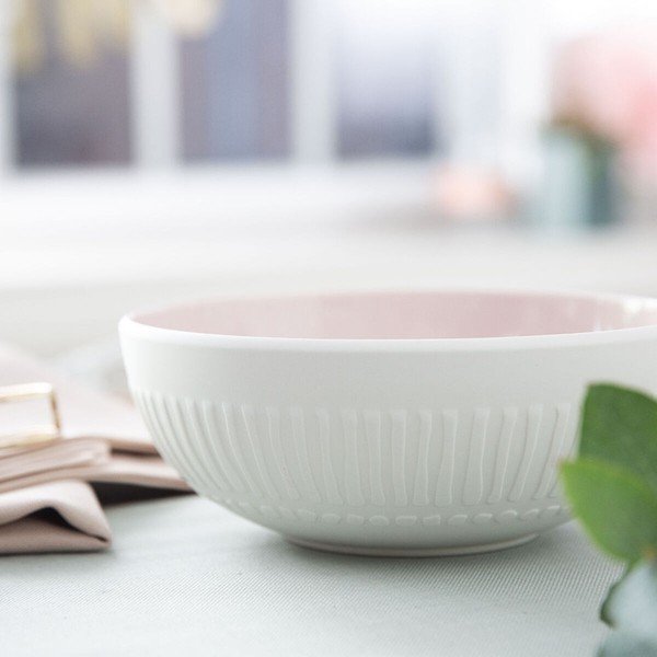 Baltos ir rausvos spalvos porceliano indas Villeroy & Boch Blossom, 850 ml-image-3