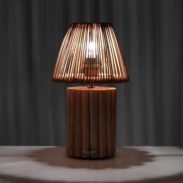 40 cm natūralios spalvos stalinė lempa Perlis - Tomasucci-image-2