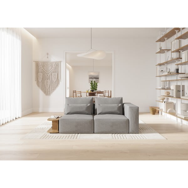 Modulinė sofa pilkos spalvos Riposo Ottimo – Sit Sit-image-1