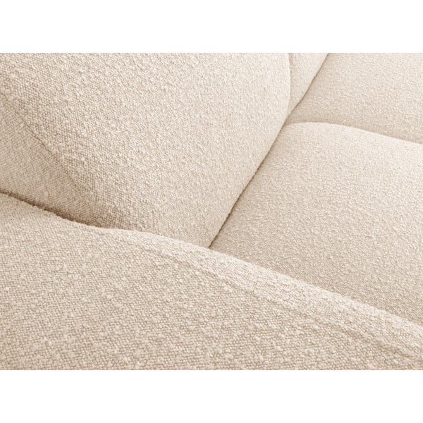Sofa smėlio spalvos iš boucle 170 cm Molino – Micadoni Home-image-1