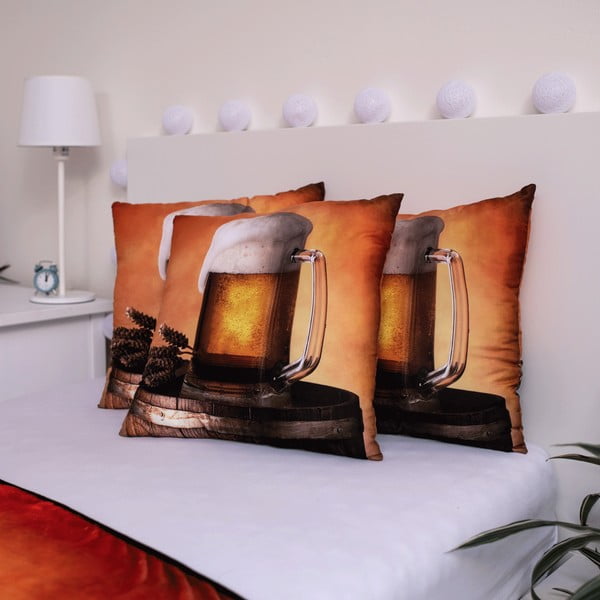 Dekoratyvinė pagalvėlė 40x40 cm Beer – Jerry Fabrics-image-1