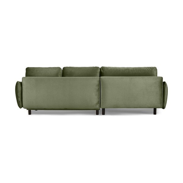 Žalia sofa-lova Bonami Selection Fira, kairysis kampas-image-4
