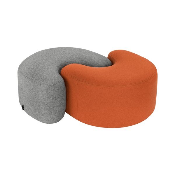 Terakotos spalvos pufas iš vilnos Ü – noo.ma-image-4