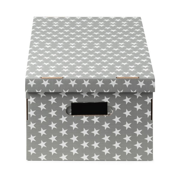 Gofruoto kartono dėžės su dangčiu, 2 vnt., Compactor Mia, 52 x 29 x 20 cm