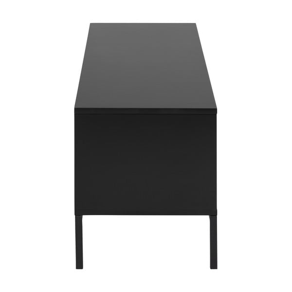TV spintelė juodos spalvos iš uosio 140x45 cm Seaford – Actona-image-4