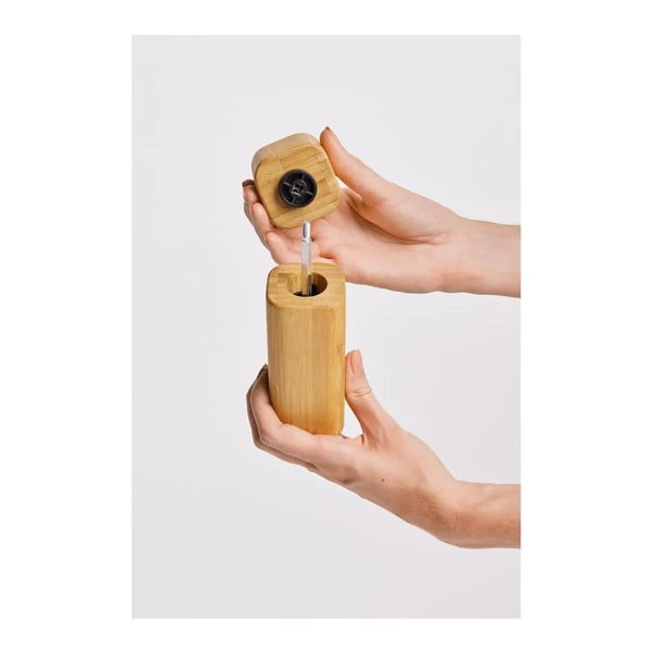 Pipirų ir druskos malūnėlis iš bambuko 2 vnt. – Bonami Essentials-image-2