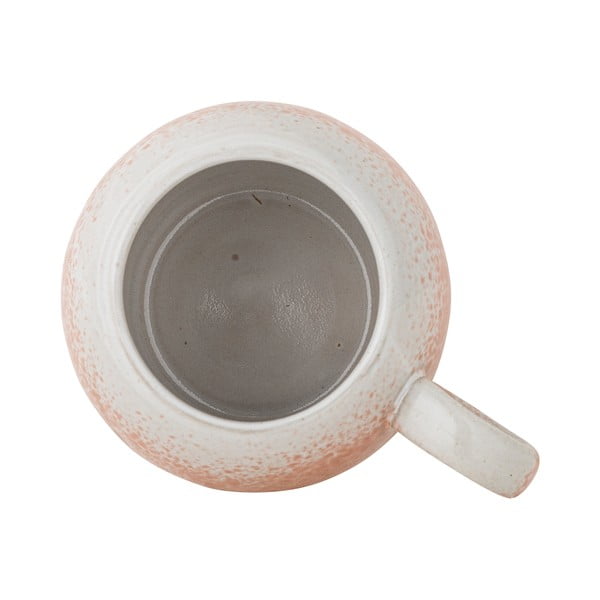 Oranžinės spalvos iš akmens masės puodelis 410 ml Paula – Bloomingville-image-3
