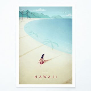 Plakatas Travelposter Hawaii, 50 x 70 cm
