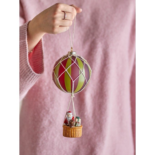 Iš stiklo eglutės papuošimas ø 10 cm Hettie – Bloomingville-image-2