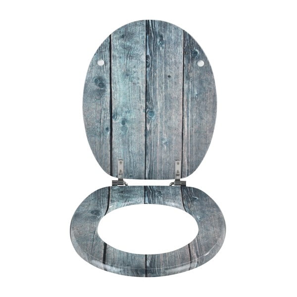 Tualeto sėdynė 37,5 x 44 cm Wood - Allstar-image-1