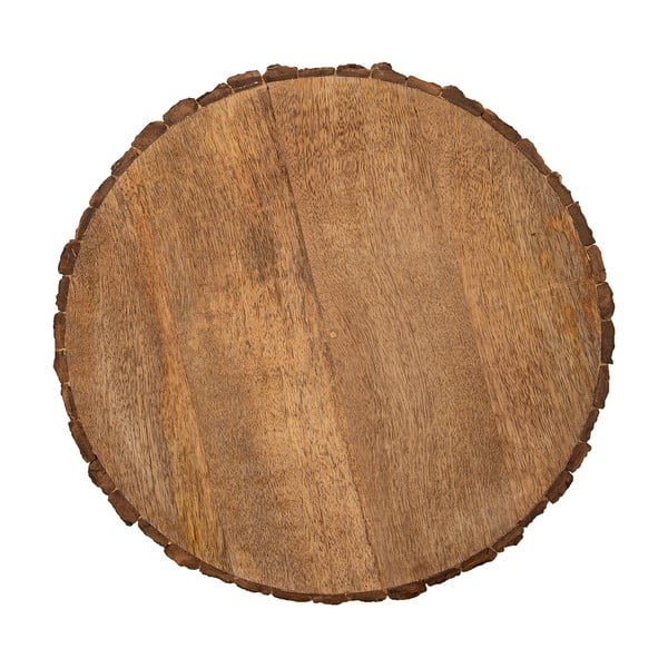 Serviravimui pjaustymo lentelė iš medienos ø 39 cm Mango – Orion-image-2