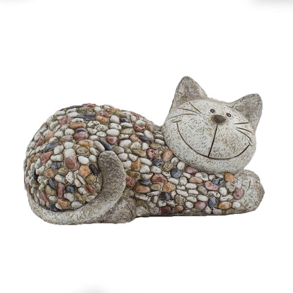 "Dakls Garden Deco" katė su akmenimis, aukštis 18 cm
