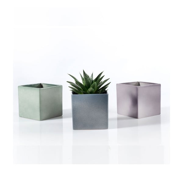 Violetinis keraminis vazonas Big Pots Latina, 15 x 15 cm-image-2